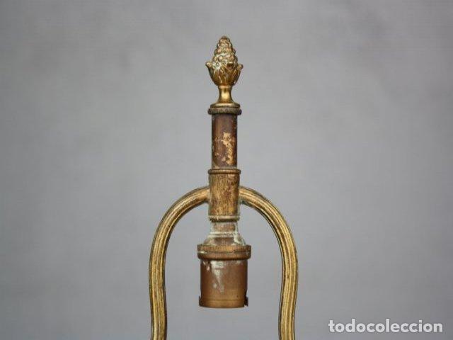 Antig&uuml;edades: Lampe de chevet en bronze vers 1880 - Foto 6