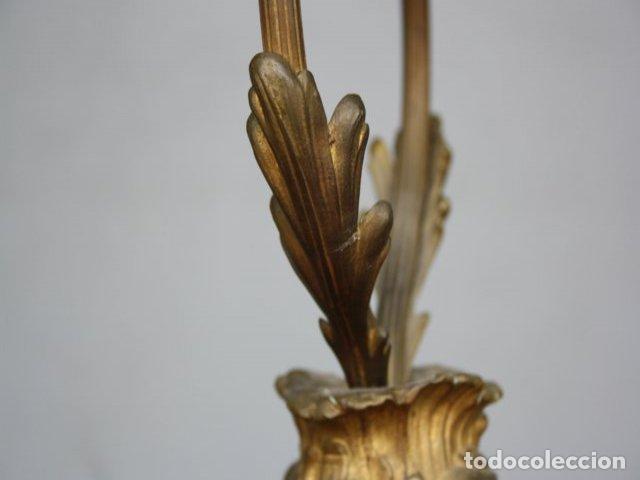 Antig&uuml;edades: Lampe de chevet bronze vers 1880 - Foto 9