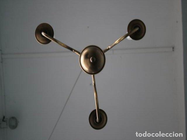 Antig&uuml;edades: Lustre hollandais en bronze 3 branches - Foto 10