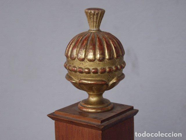 Antig&uuml;edades: Lit de style Empire en merisier & bronzes - Foto 6
