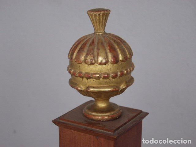 Antig&uuml;edades: Lit de style Empire en merisier & bronzes - Foto 8
