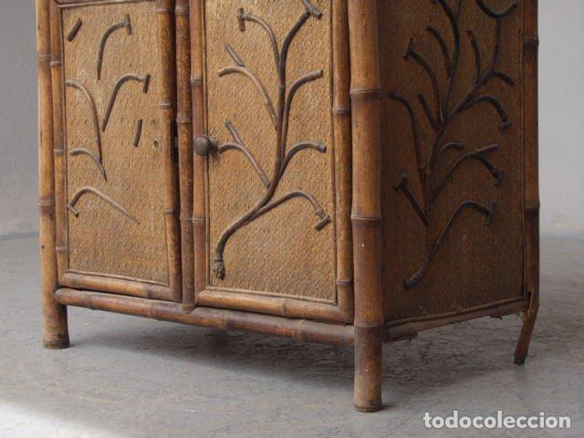 Antig&uuml;edades: Buffet style bambou &agrave; restaurer - Foto 4
