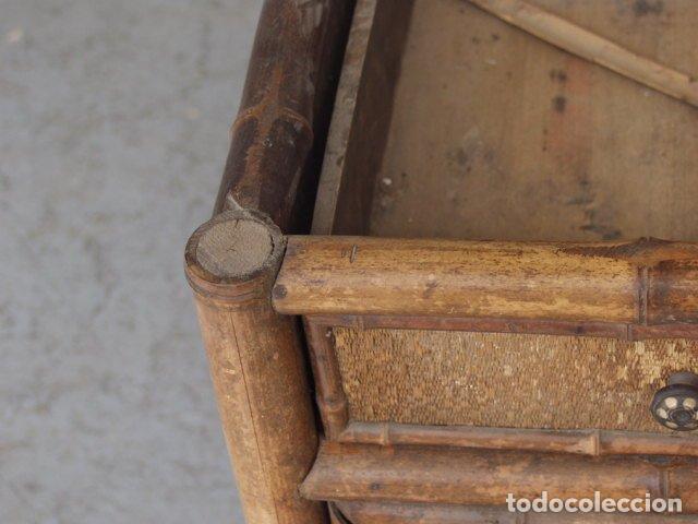 Antig&uuml;edades: Buffet style bambou &agrave; restaurer - Foto 8