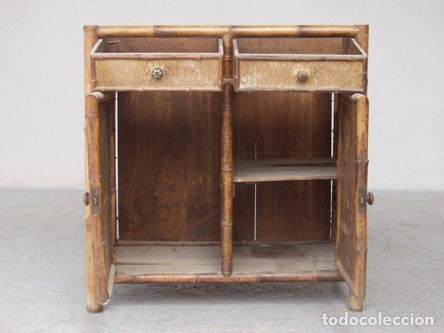 Antig&uuml;edades: Buffet style bambou &agrave; restaurer - Foto 10