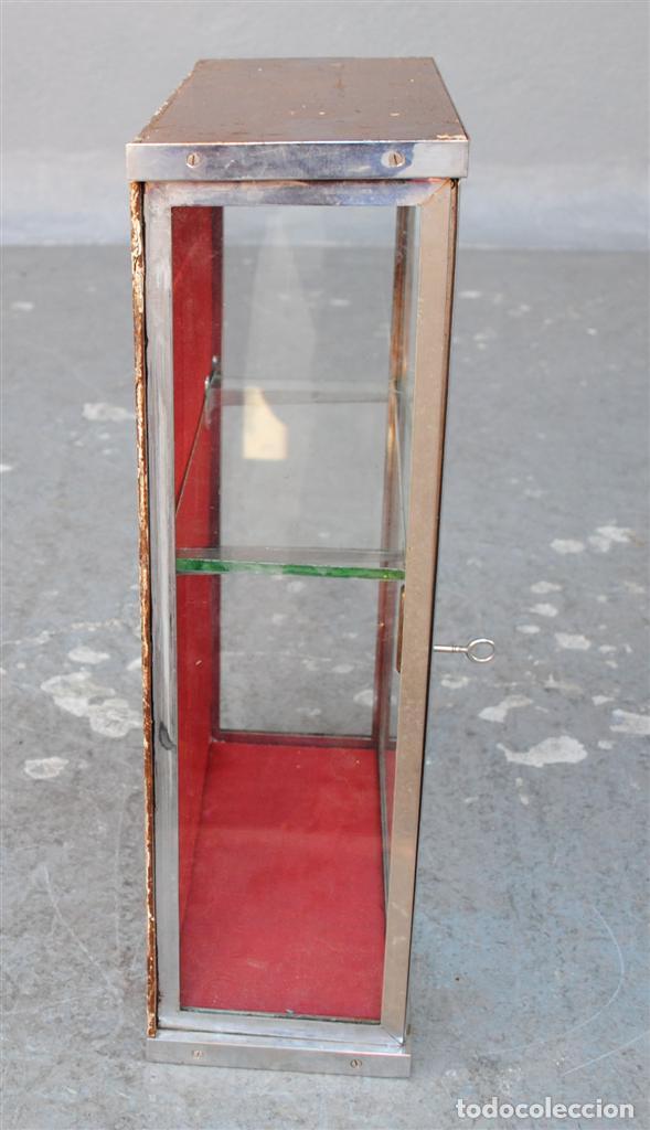 Antig&uuml;edades: Vitrine chrom&eacute;e de collectionneur 1930 - Foto 3