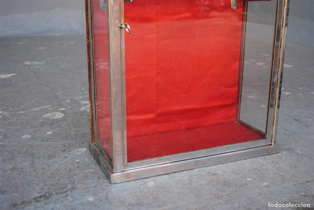 Antig&uuml;edades: Vitrine chrom&eacute;e de collectionneur 1930 - Foto 6