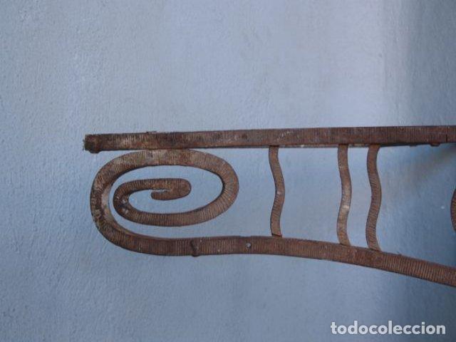 Antig&uuml;edades: Console fer forg&eacute; Art d&eacute;co 1930 - Foto 4
