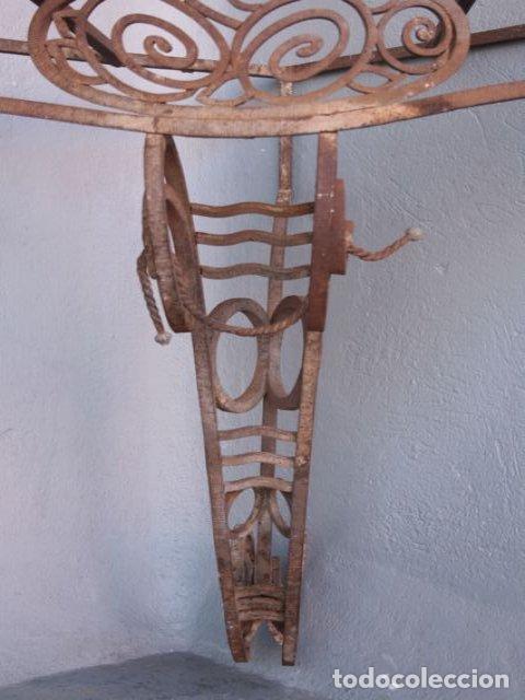 Antig&uuml;edades: Console fer forg&eacute; Art d&eacute;co 1930 - Foto 8