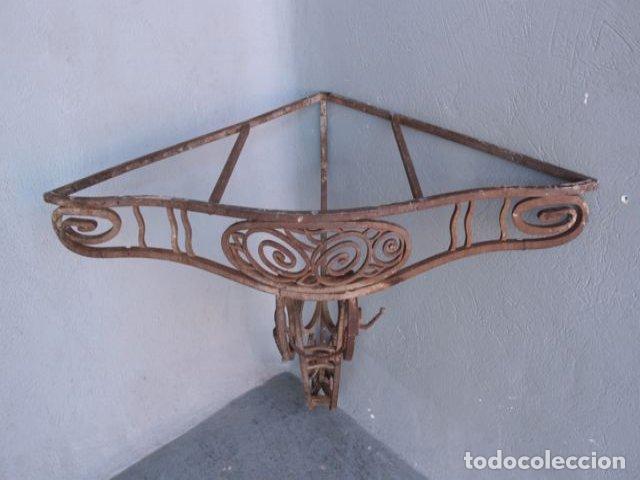 Antig&uuml;edades: Console fer forg&eacute; Art d&eacute;co 1930 - Foto 9