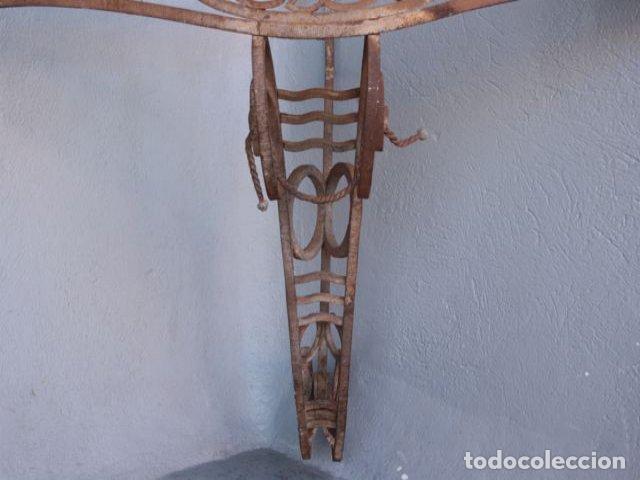 Antig&uuml;edades: Console fer forg&eacute; Art d&eacute;co 1930 - Foto 10