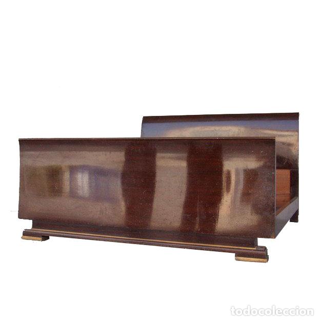 Antig&uuml;edades: Lit 1930 art d&eacute;co Maxime Old palissandre - Foto 1