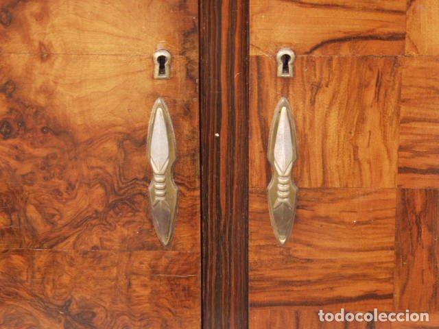 Antig&uuml;edades: Bahut deux corps Art d&eacute;co 1930 - Foto 5