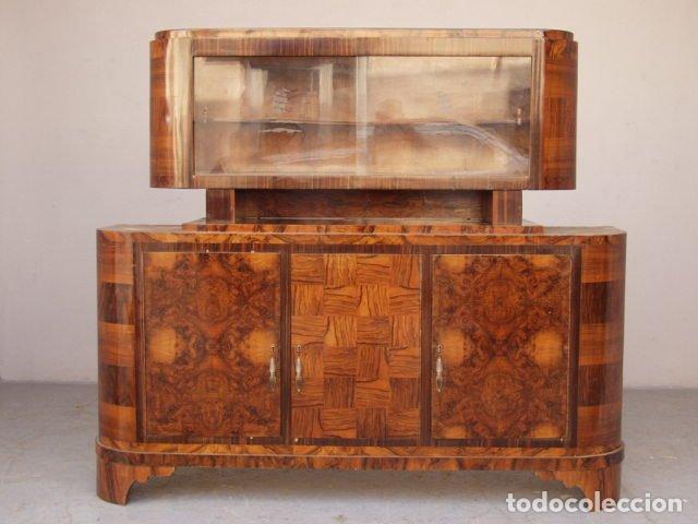 Antig&uuml;edades: Bahut deux corps Art d&eacute;co 1930 - Foto 1