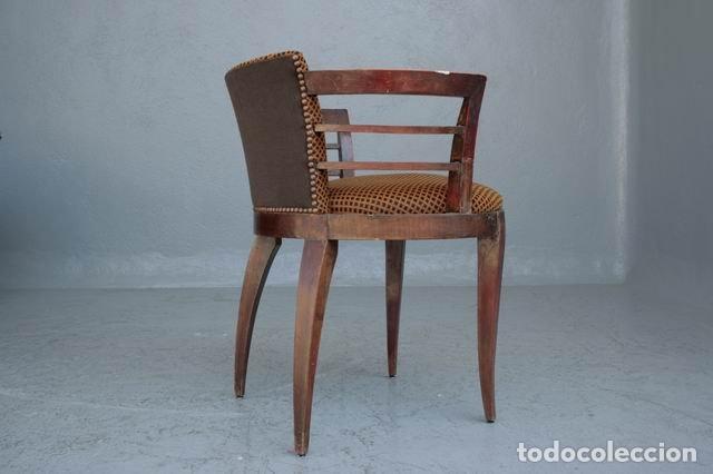 Antig&uuml;edades: Fauteuil de bureau paquebot 1940 - Foto 4