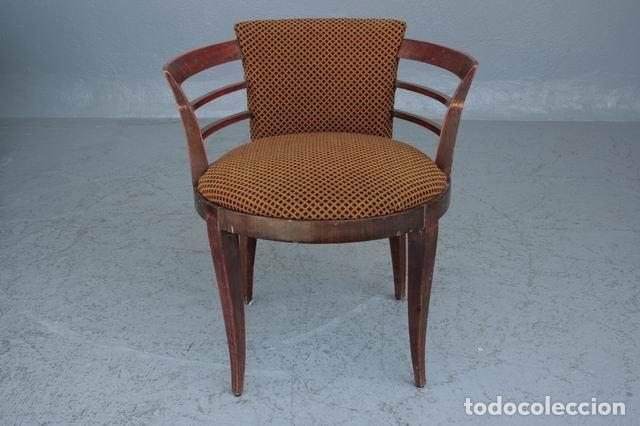 Antig&uuml;edades: Fauteuil de bureau paquebot 1940 - Foto 6