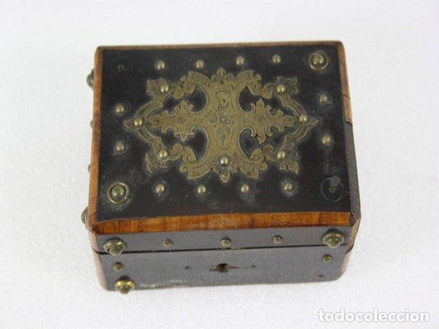 Antig&uuml;edades: Coffret Napol&eacute;on III en acajou - Foto 1