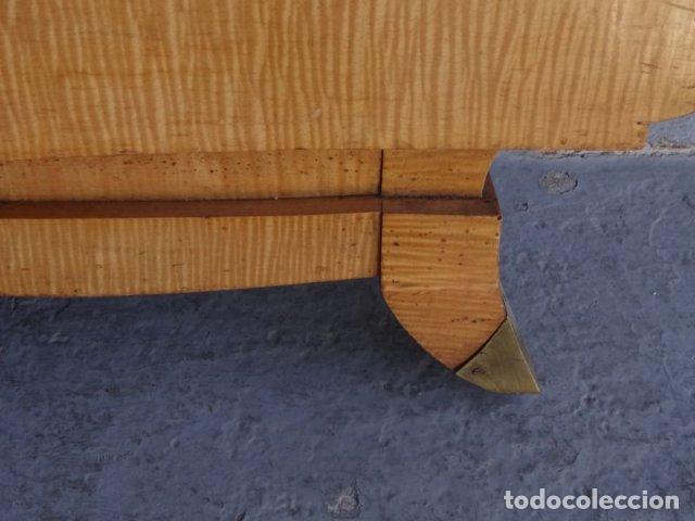 Antig&uuml;edades: Lit &eacute;poque 1950 &eacute;rable dessus tissus rose - Foto 3
