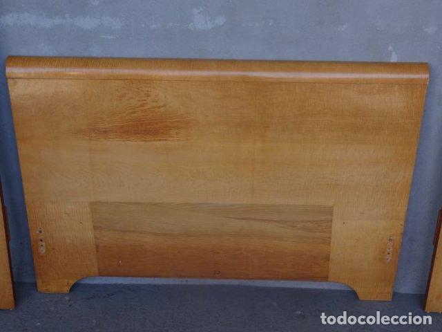 Antig&uuml;edades: Lit &eacute;poque 1950 &eacute;rable dessus tissus rose - Foto 6