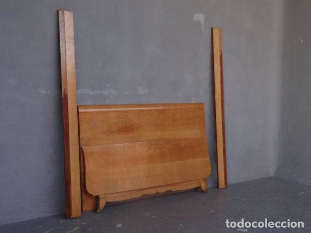 Antig&uuml;edades: Lit &eacute;poque 1950 &eacute;rable dessus tissus rose - Foto 10
