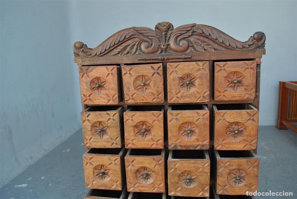 Antig&uuml;edades: Bahut indien &agrave; tiroirs - Foto 6