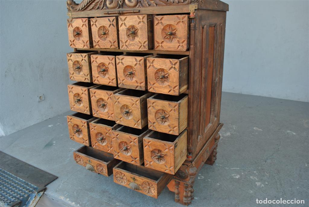 Antig&uuml;edades: Bahut indien &agrave; tiroirs - Foto 10