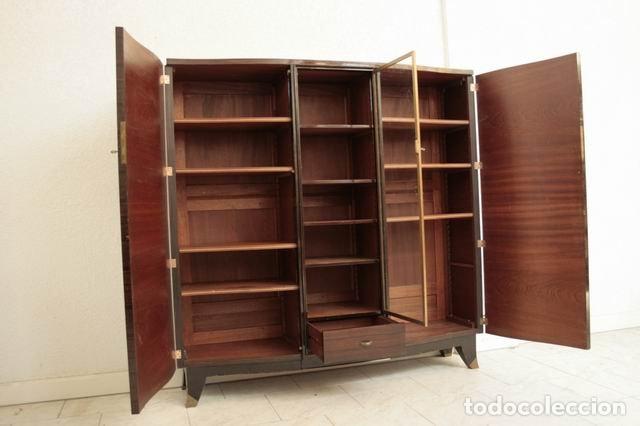 Antig&uuml;edades: Armoire en &eacute;b&egrave;ne de macassar 1940 - Foto 3