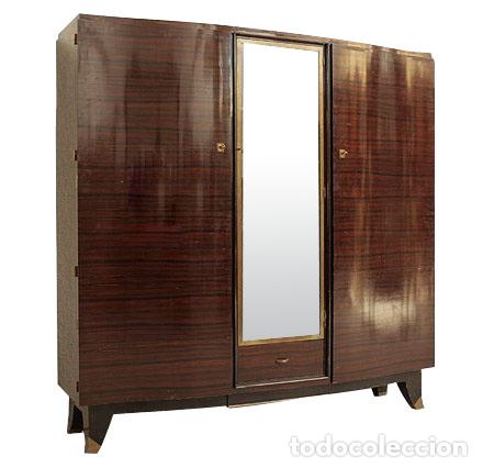 Antig&uuml;edades: Armoire en &eacute;b&egrave;ne de macassar 1940 - Foto 1