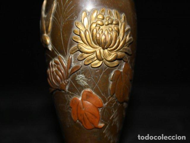 Antig&uuml;edades: Vases en bronze Meiji (paire) - Foto 10