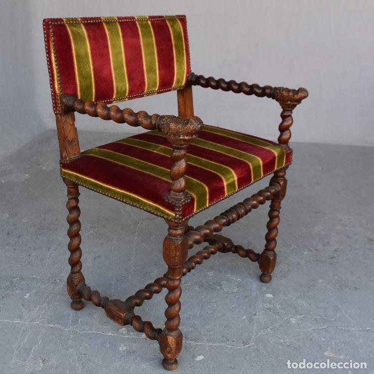 Antig&uuml;edades: Fauteuil &agrave; bras d&eacute;poque XVII&egrave;me - Foto 2