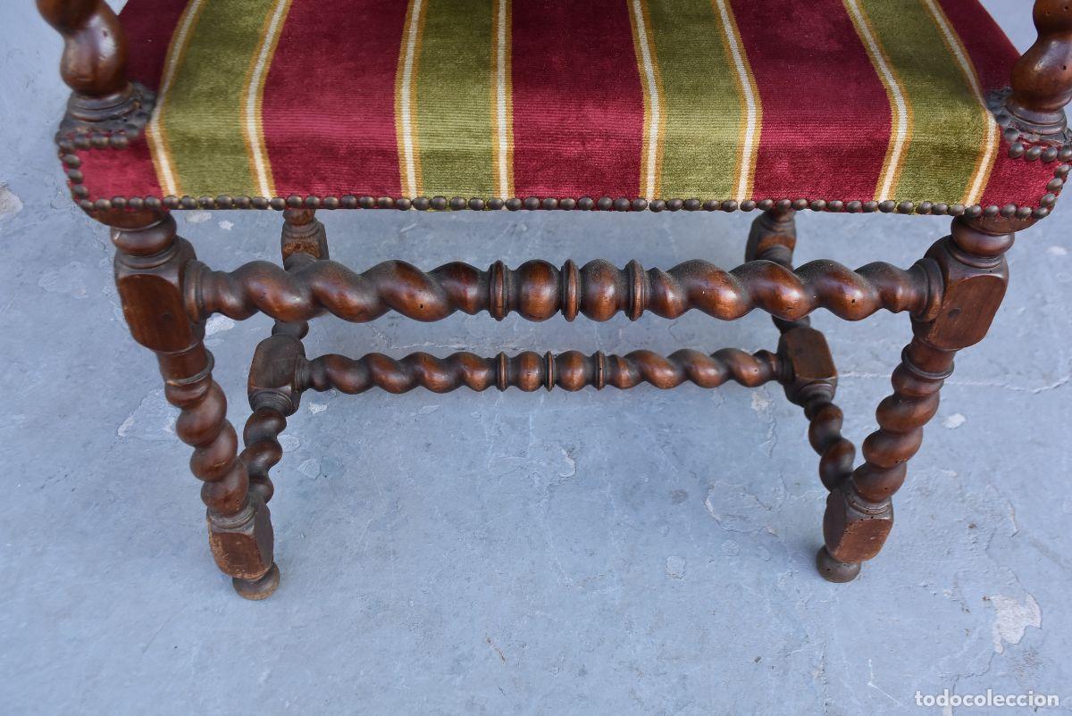 Antig&uuml;edades: Fauteuil &agrave; bras d&eacute;poque XVII&egrave;me - Foto 6