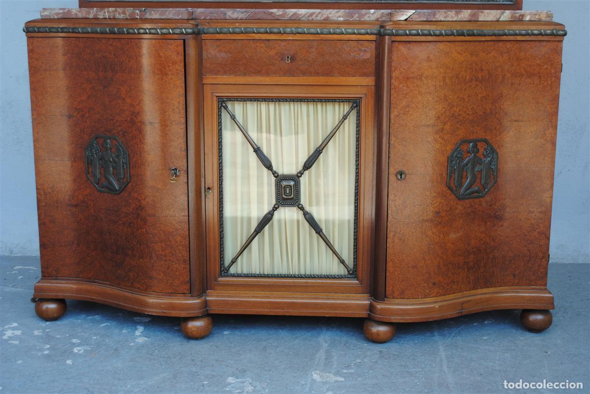 Antig&uuml;edades: Bahut Art d&eacute;co par De Coene 1930 - Foto 2