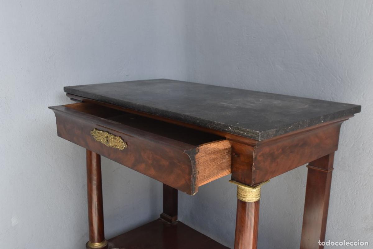 Antig&uuml;edades: Console en acajou &eacute;poque Empire XIX&egrave;me - Foto 3