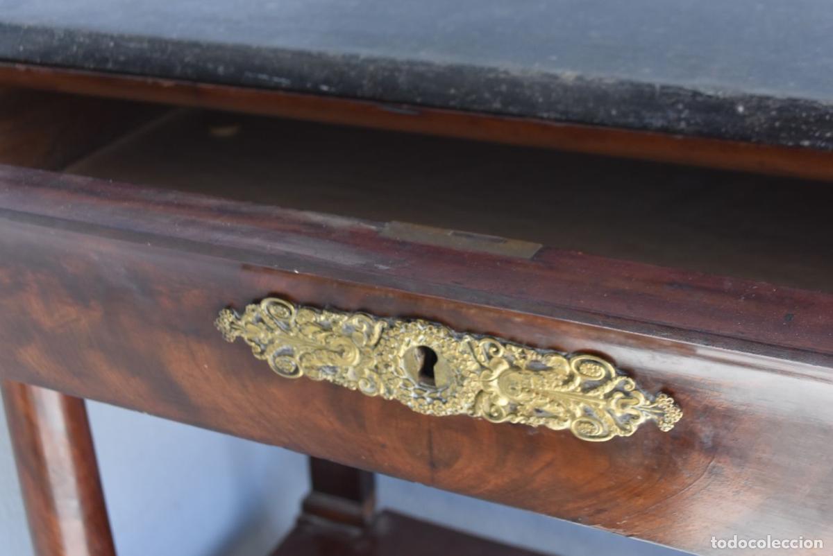 Antig&uuml;edades: Console en acajou &eacute;poque Empire XIX&egrave;me - Foto 4
