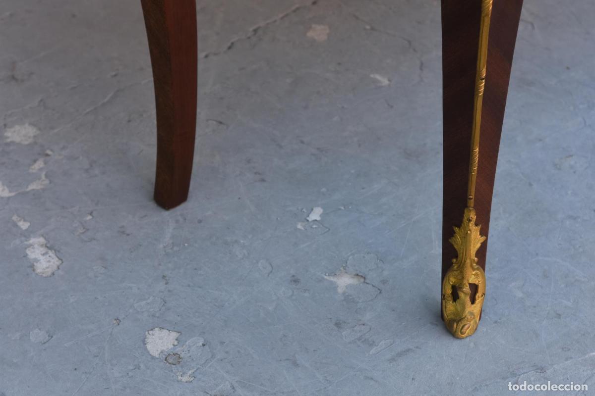 Antig&uuml;edades: Commode sauteuse Louis XV bois de rose - Foto 6