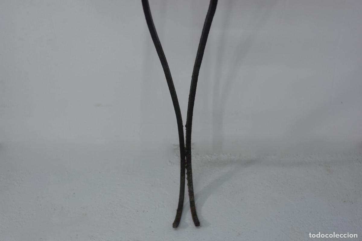 Antig&uuml;edades: Console fer forg&eacute; top onyx Art d&eacute;co 1930 - Foto 5