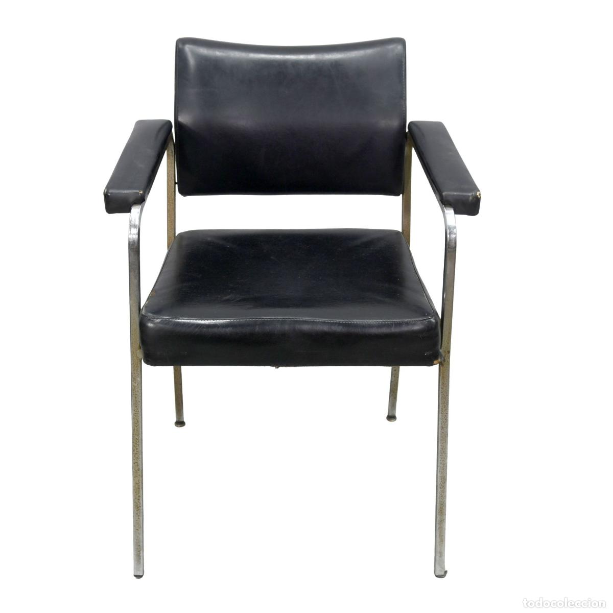 Antig&uuml;edades: Fauteuil de bureau d&eacute;poque 1950 - Foto 1