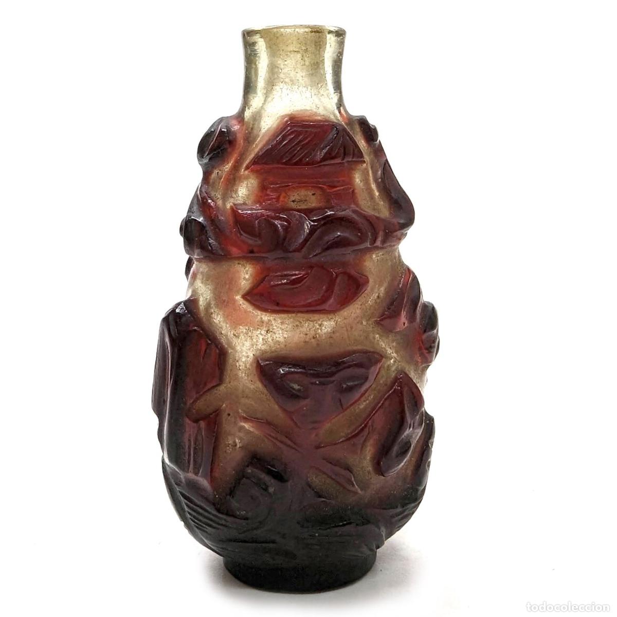 Antig&uuml;edades: Flacon Chine overlay XIX&egrave;me - Foto 1