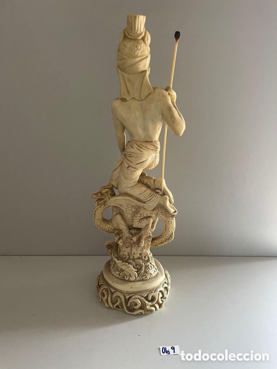 Antig&uuml;edades: Figura asi&aacute;tica antigua - Foto 3