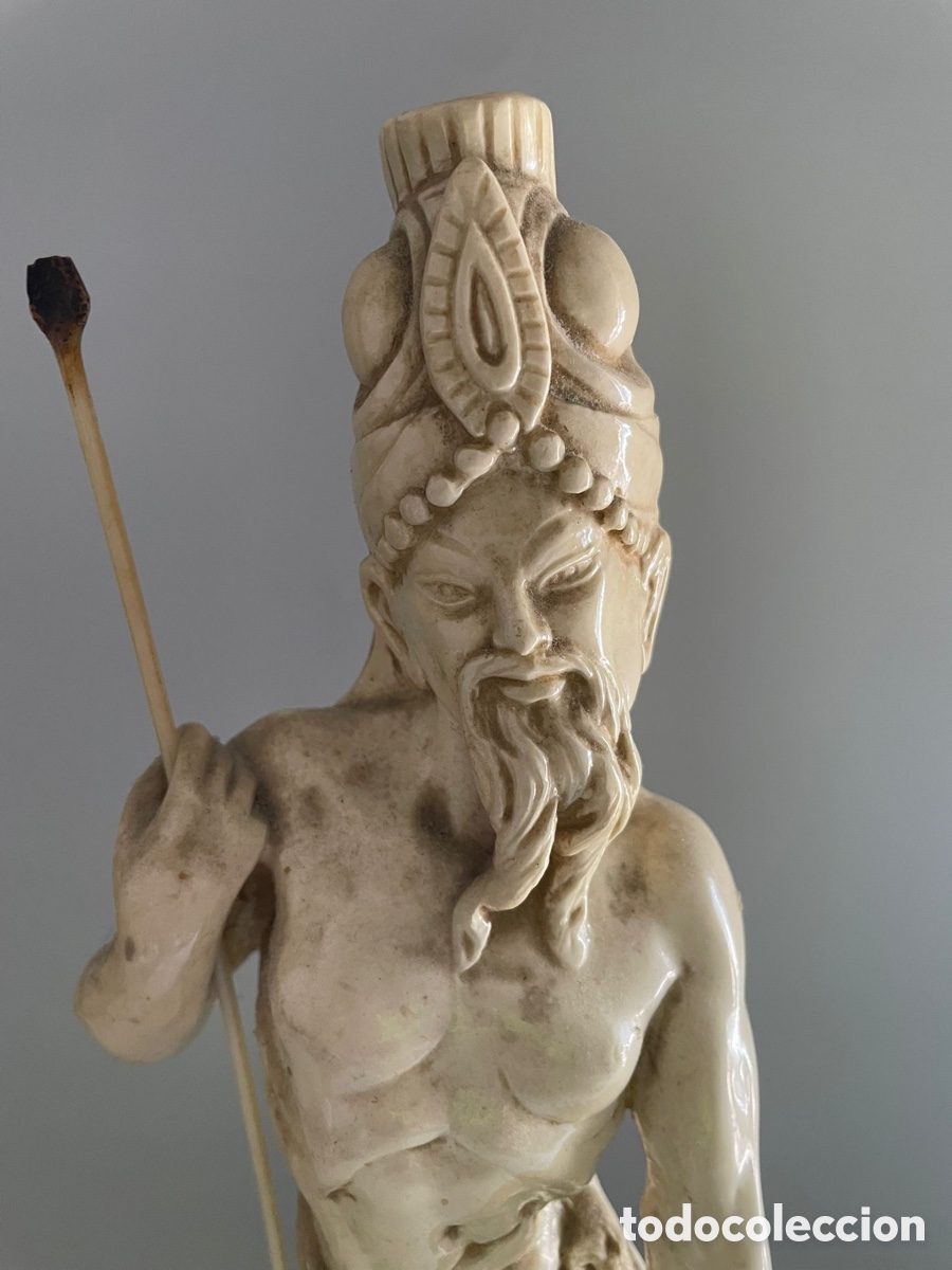 Antig&uuml;edades: Figura asi&aacute;tica antigua - Foto 4