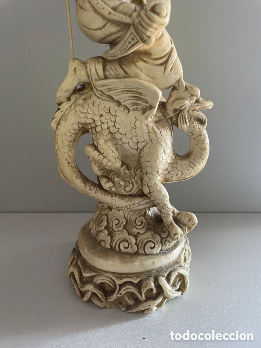 Antig&uuml;edades: Figura asi&aacute;tica antigua - Foto 5