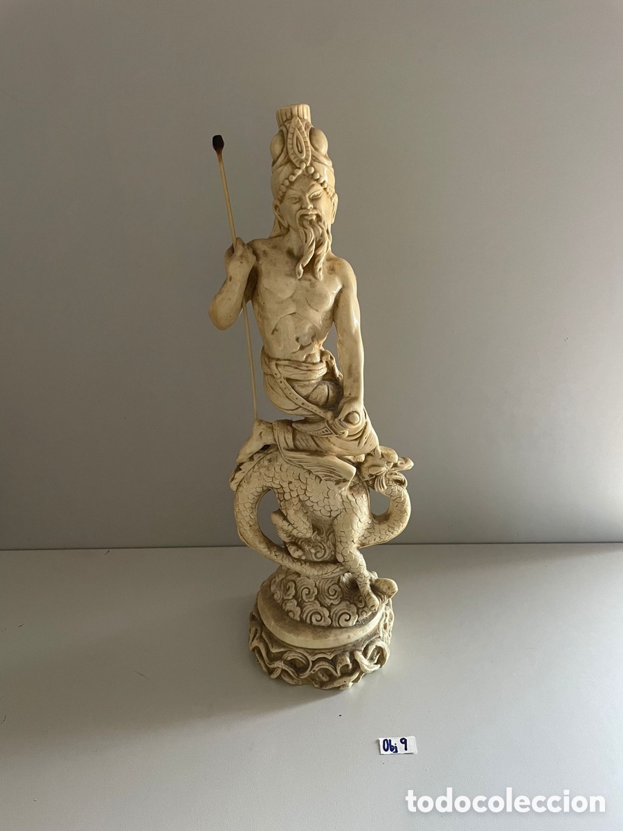 Antig&uuml;edades: Figura asi&aacute;tica antigua - Foto 1