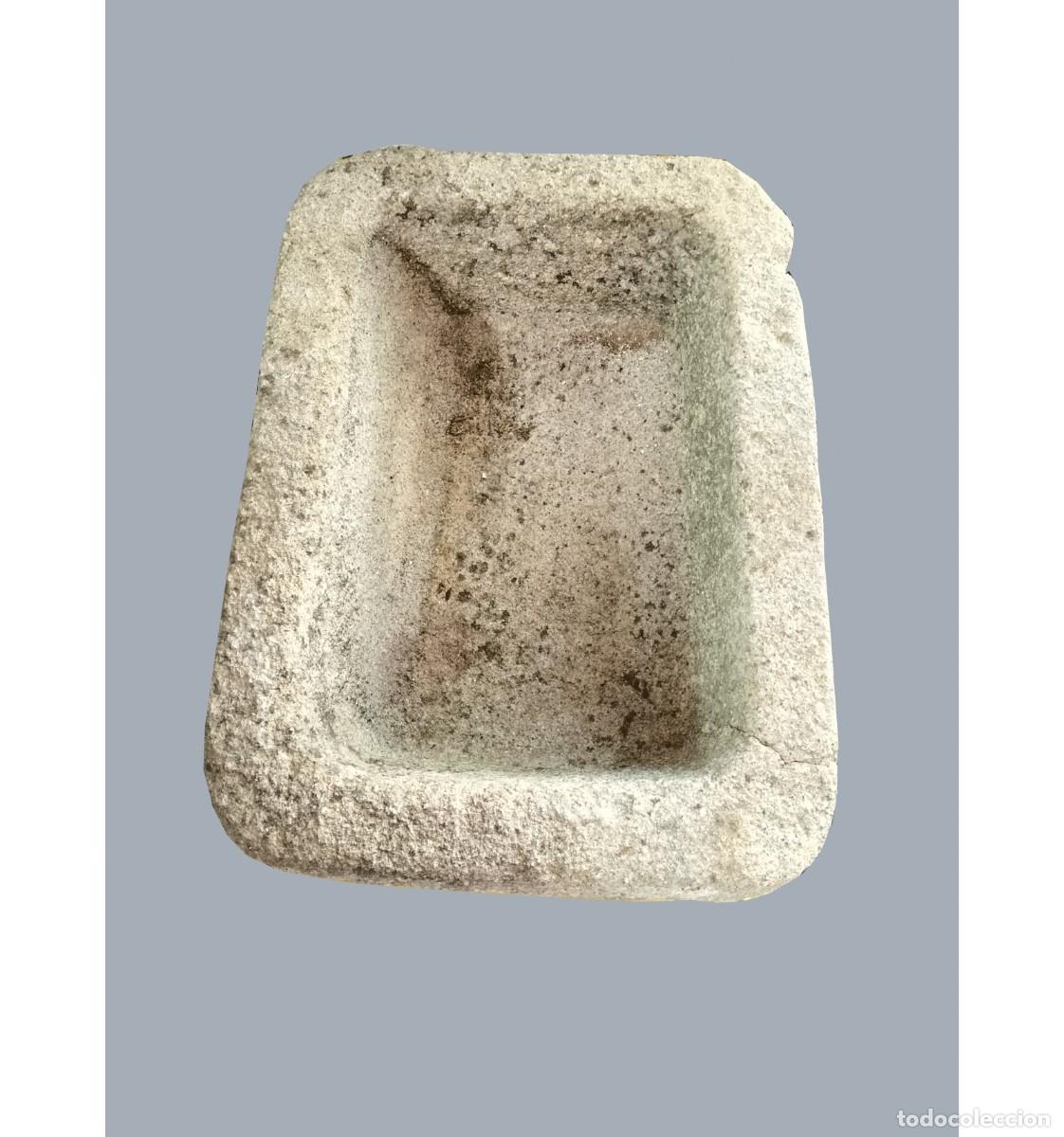 Antig&uuml;edades: pila piedra antigua rectangular - Foto 2
