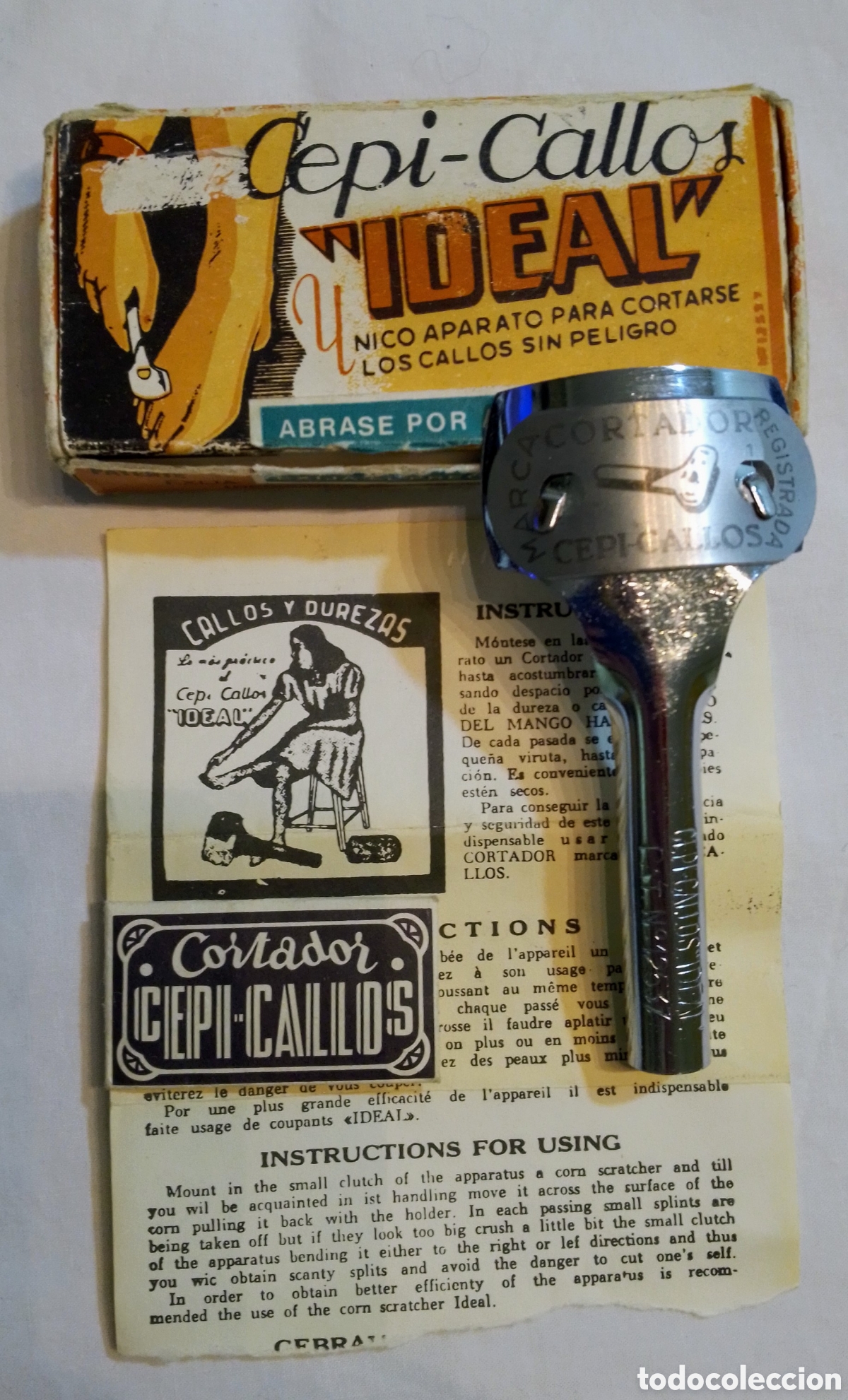 Antig&uuml;edades: HERRAMIENTA CEPI-CALLOS IDEAL - Foto 2