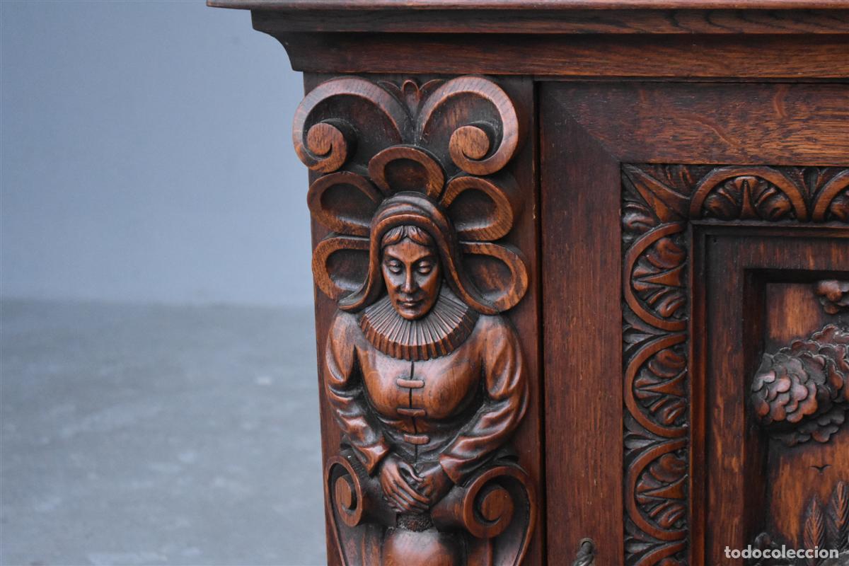 Antig&uuml;edades: Bahut &agrave; porte confiturier de style Renaissance - Foto 4