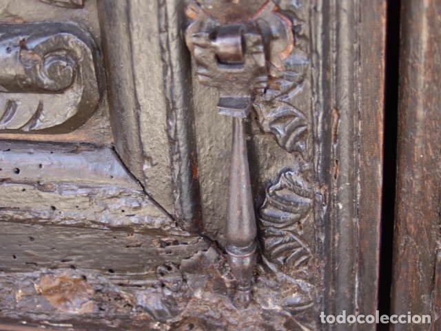 Antig&uuml;edades: Bahut deux corps XVII&egrave;me en ch&ecirc;ne - Foto 10