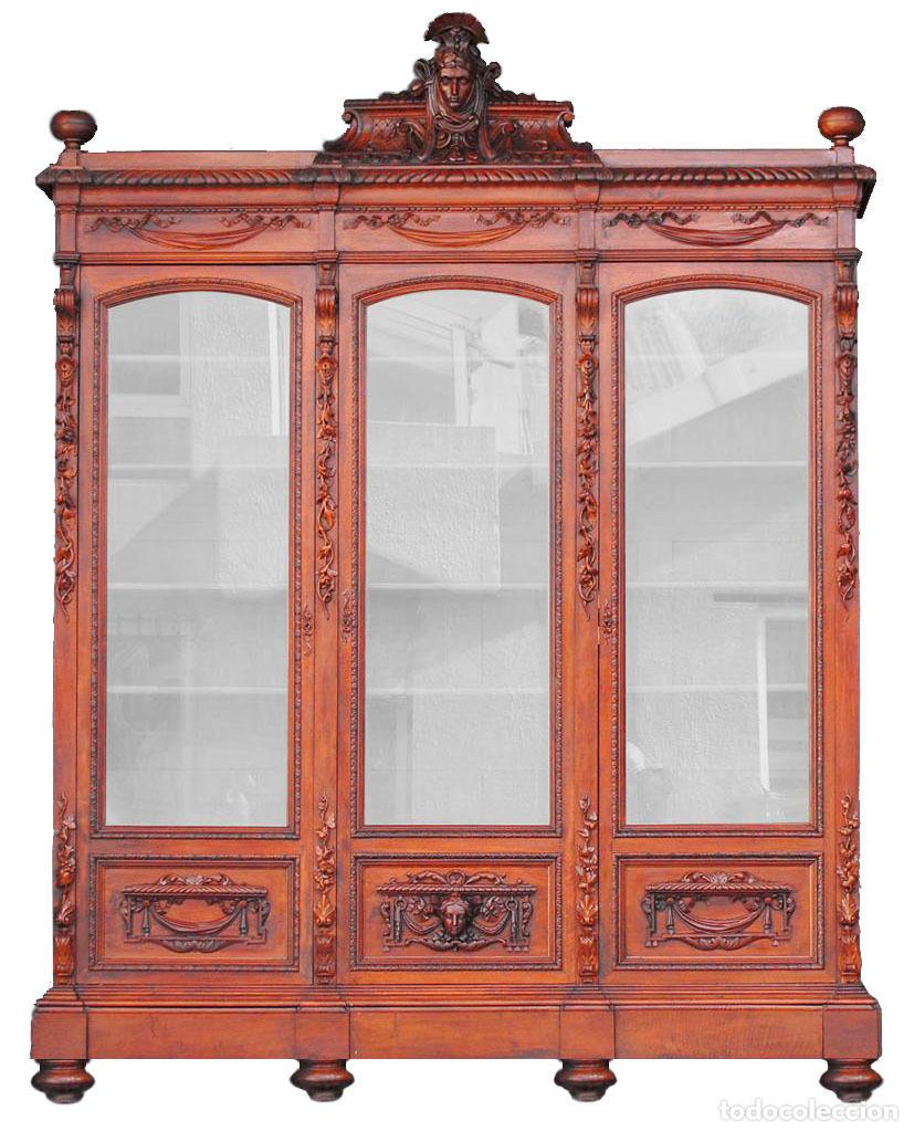 Antig&uuml;edades: Biblioth&egrave;que n&eacute;oclassique d&eacute;poque XIXe si&egrave;cle - Foto 1
