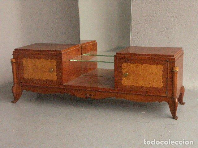Antig&uuml;edades: Coiffeuse 1940 loupe de thuya - Foto 2