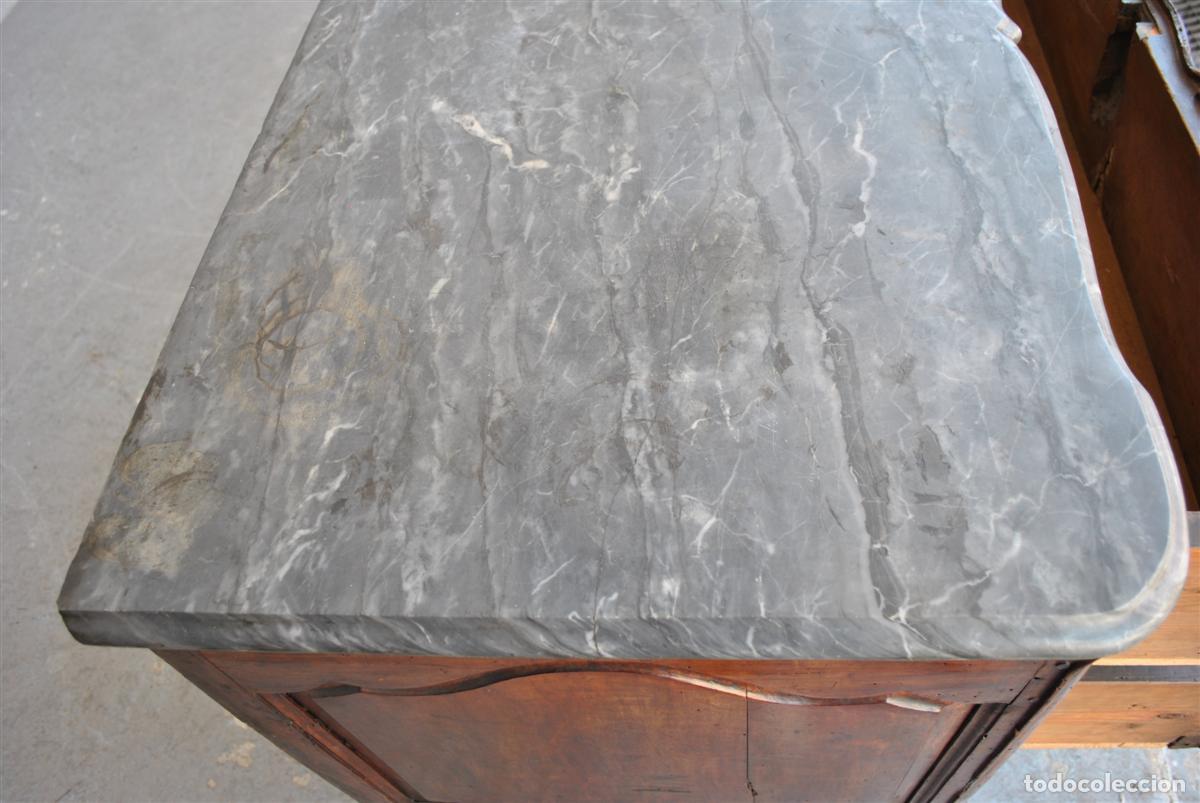 Antig&uuml;edades: Commode arbal&egrave;te galb&eacute;e noyer &eacute;poque XVIII&egrave;me - Foto 6