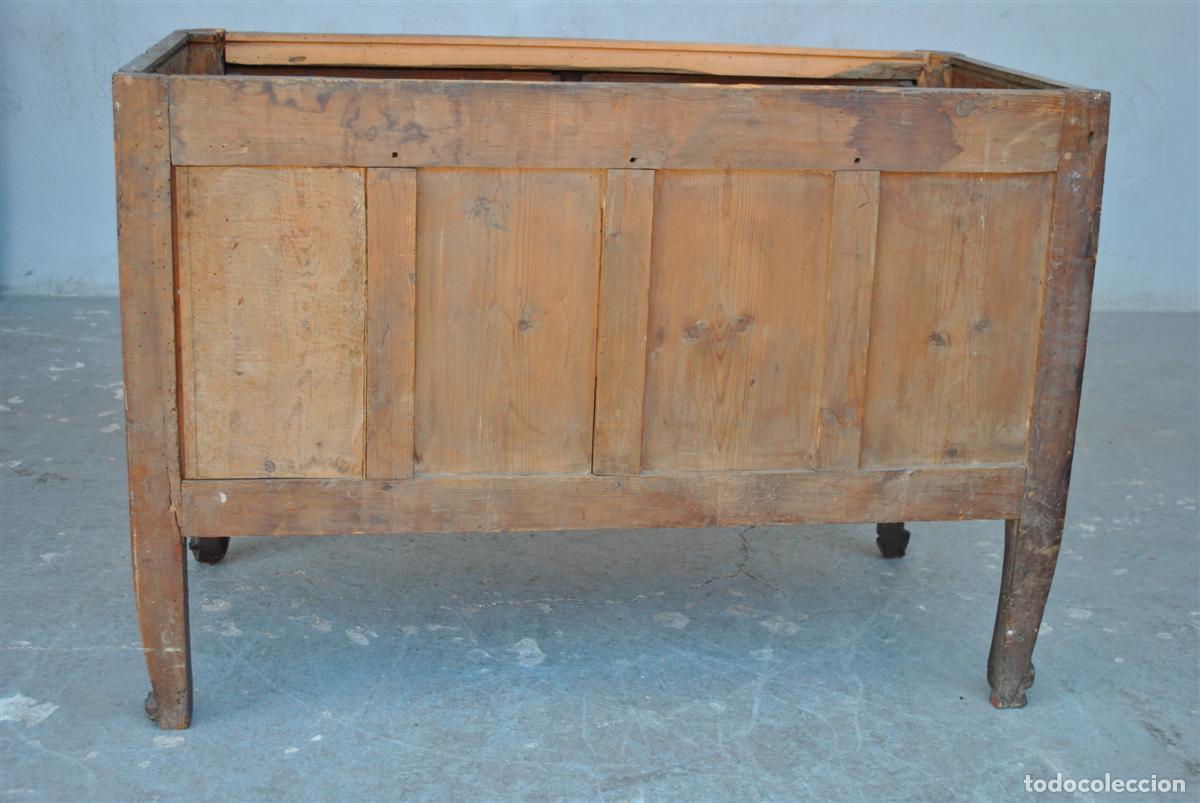 Antig&uuml;edades: Commode arbal&egrave;te galb&eacute;e noyer &eacute;poque XVIII&egrave;me - Foto 8