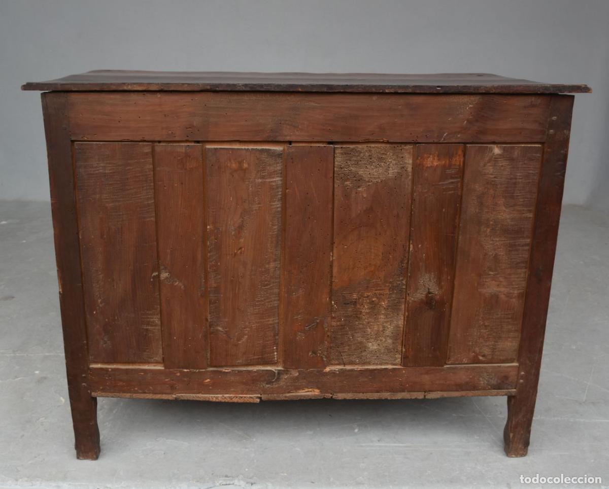 Antig&uuml;edades: Commode arbal&egrave;te galb&eacute;e noyer &eacute;poque XVIII&egrave;me - Foto 7